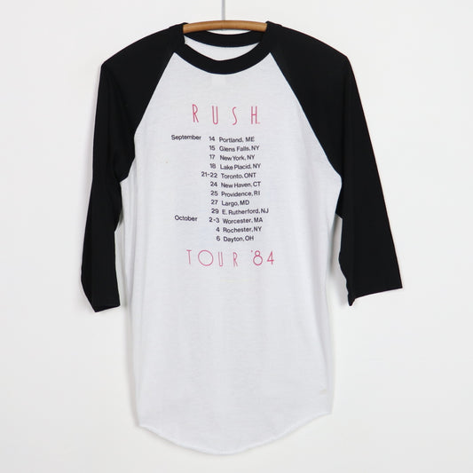 1984 Rush Grace Under Pressure Tour Jersey Shirt
