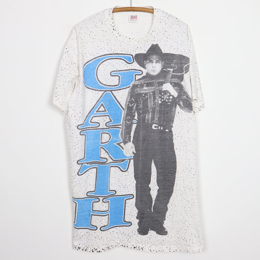 1990s Garth Brooks 24 Hours A Day All Over Print Shirt
