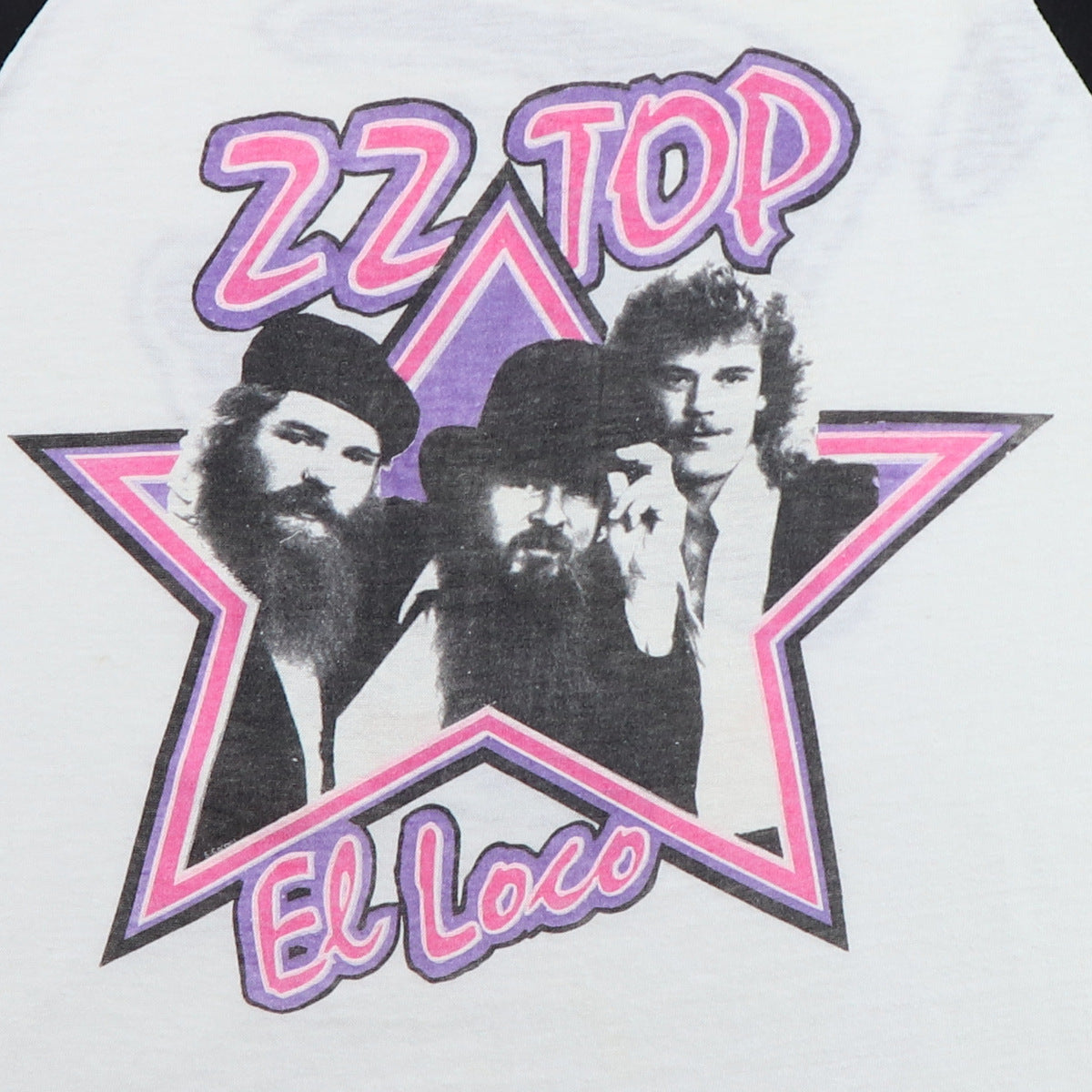 1982 ZZ Top El Loco Tour Jersey Shirt