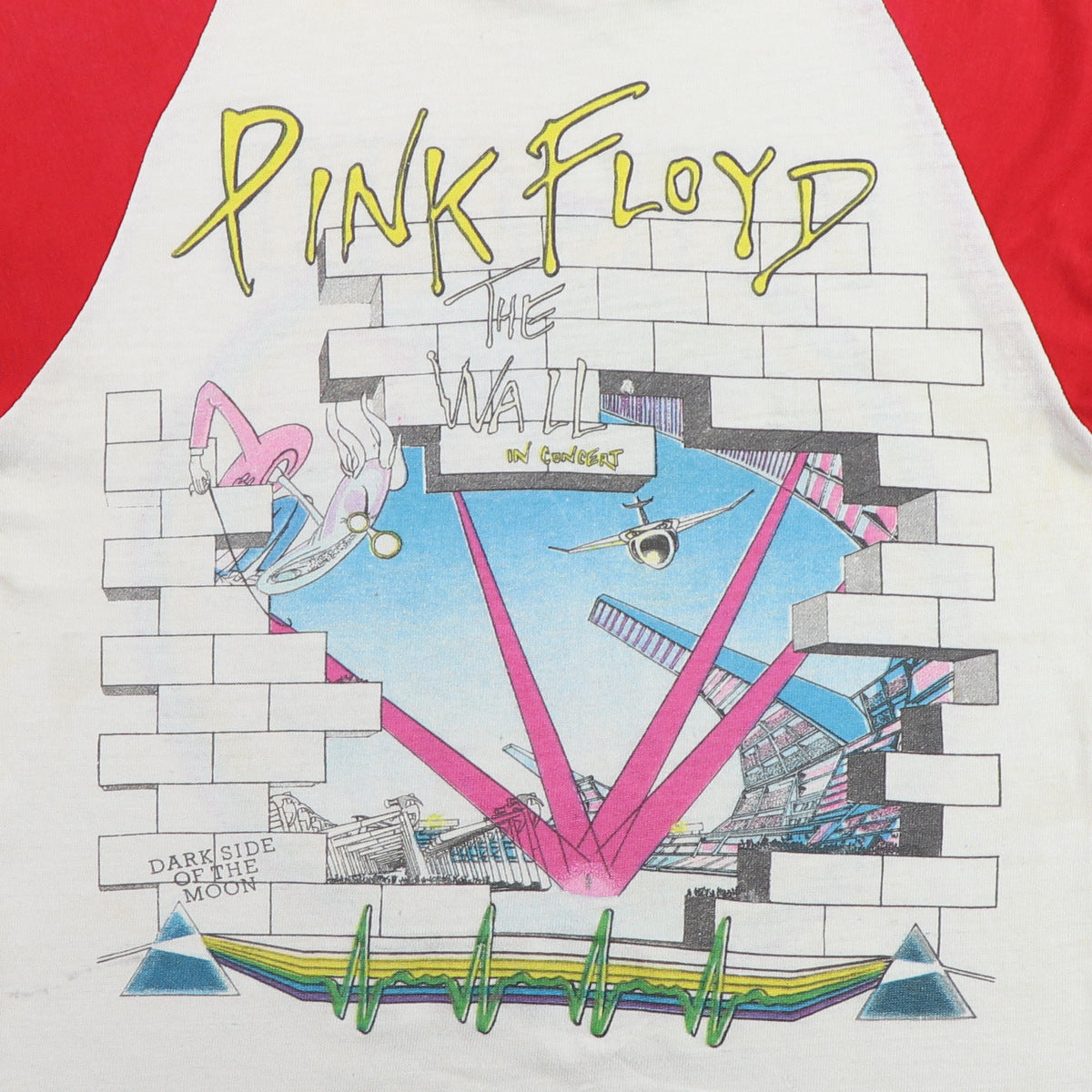 1980 Pink Floyd The Wall Nassau Coliseum Concert Jersey Shirt