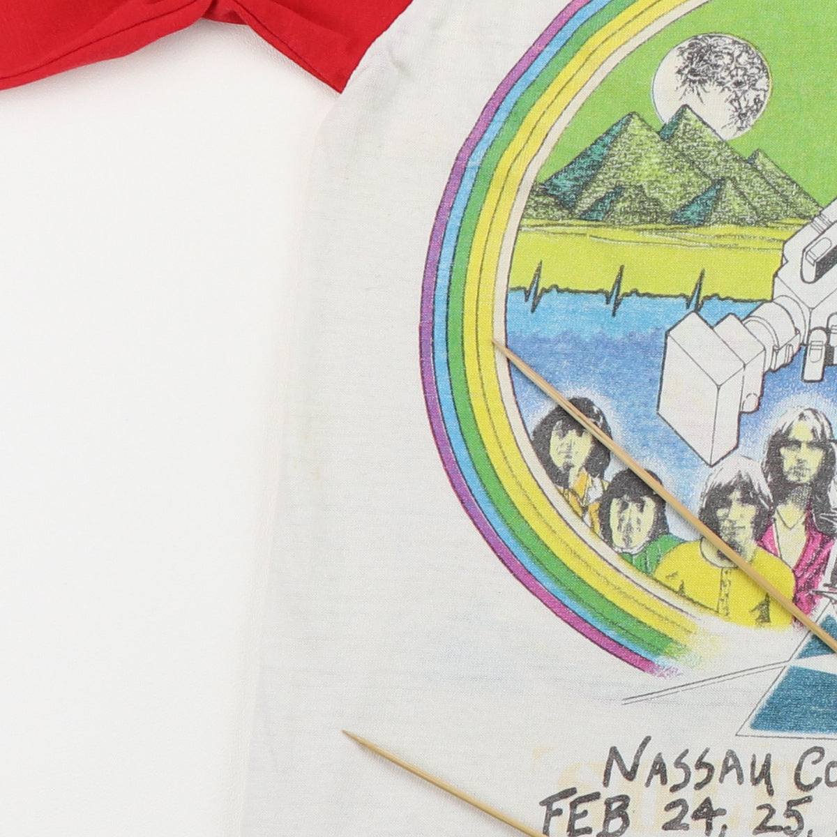 1980 Pink Floyd The Wall Nassau Coliseum Concert Jersey Shirt