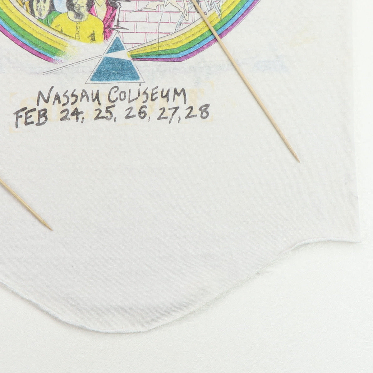 1980 Pink Floyd The Wall Nassau Coliseum Concert Jersey Shirt