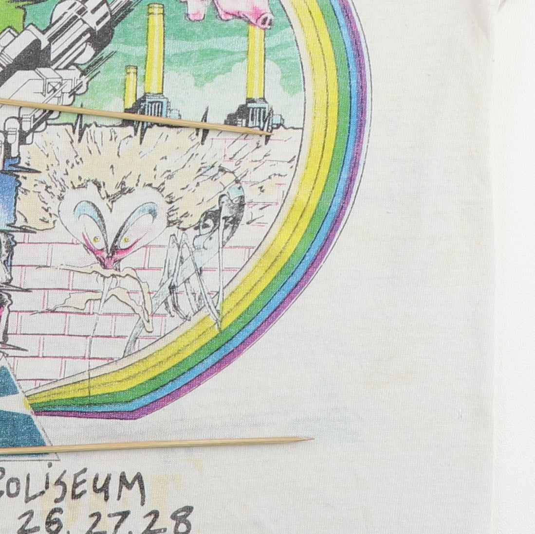 1980 Pink Floyd The Wall Nassau Coliseum Concert Jersey Shirt