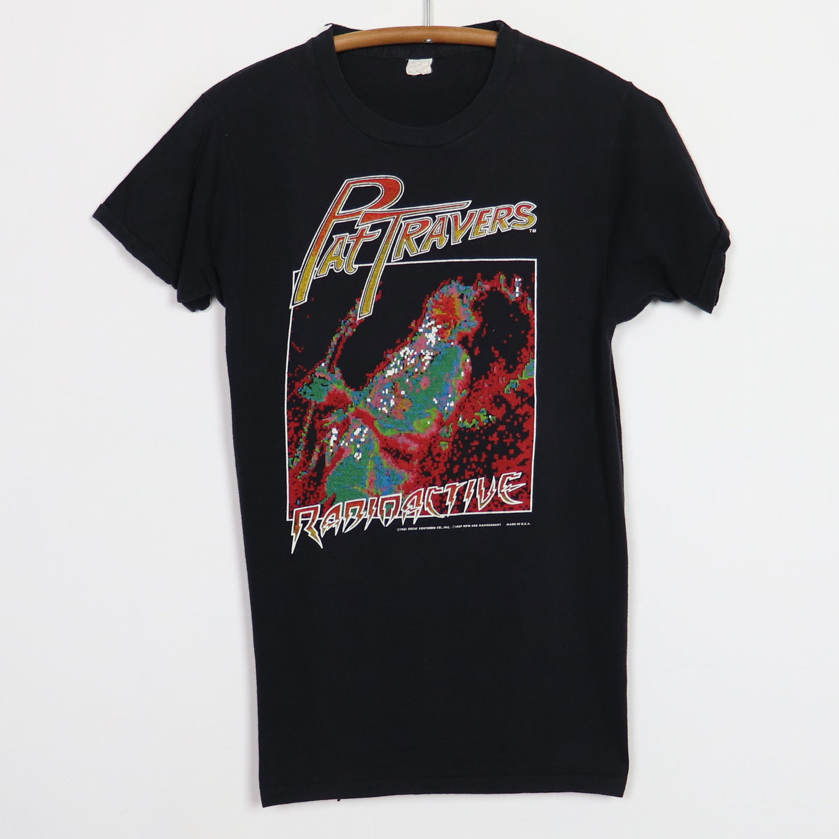 1981 Pat Travers Radioactive World Tour Shirt – WyCo Vintage