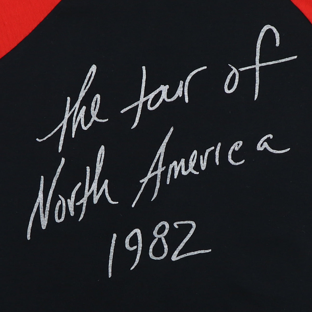 1982 Billy Squire Emotions In Motion North America Tour Jersey Shirt