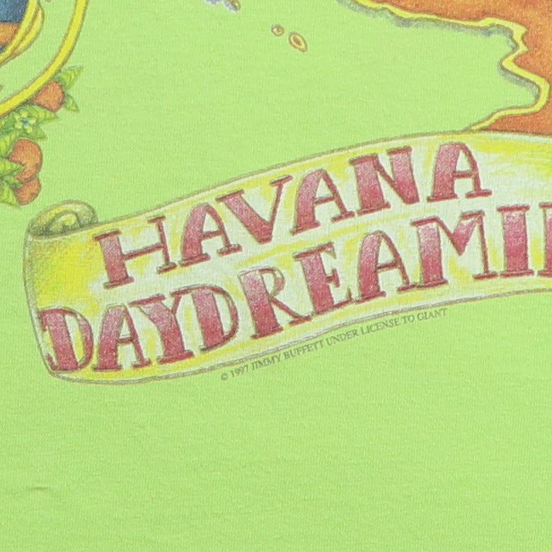1997 Jimmy Buffett Havana Daydreamin' Tour Shirt