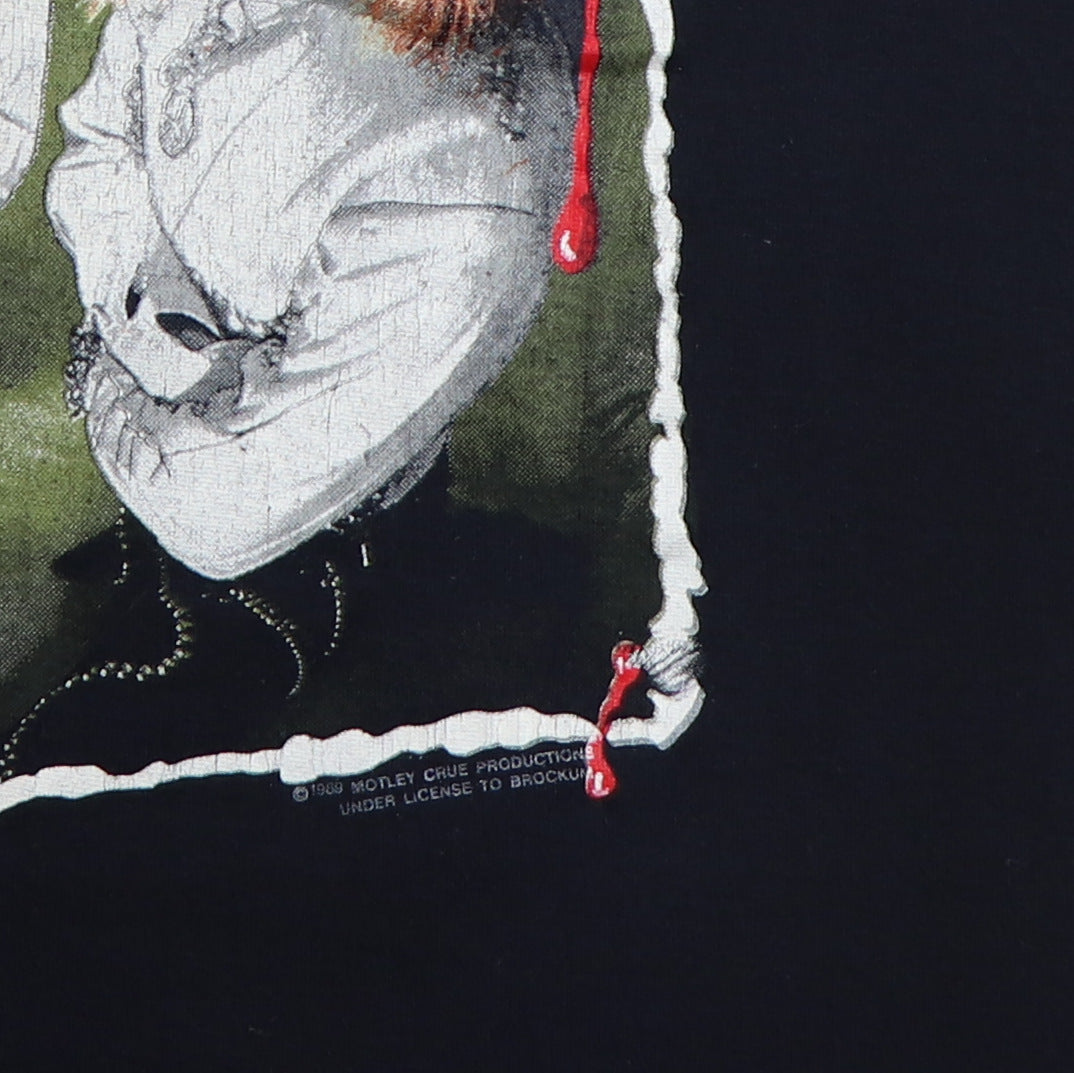 1989 Motley Crue Dr Feelgood Tour Shirt