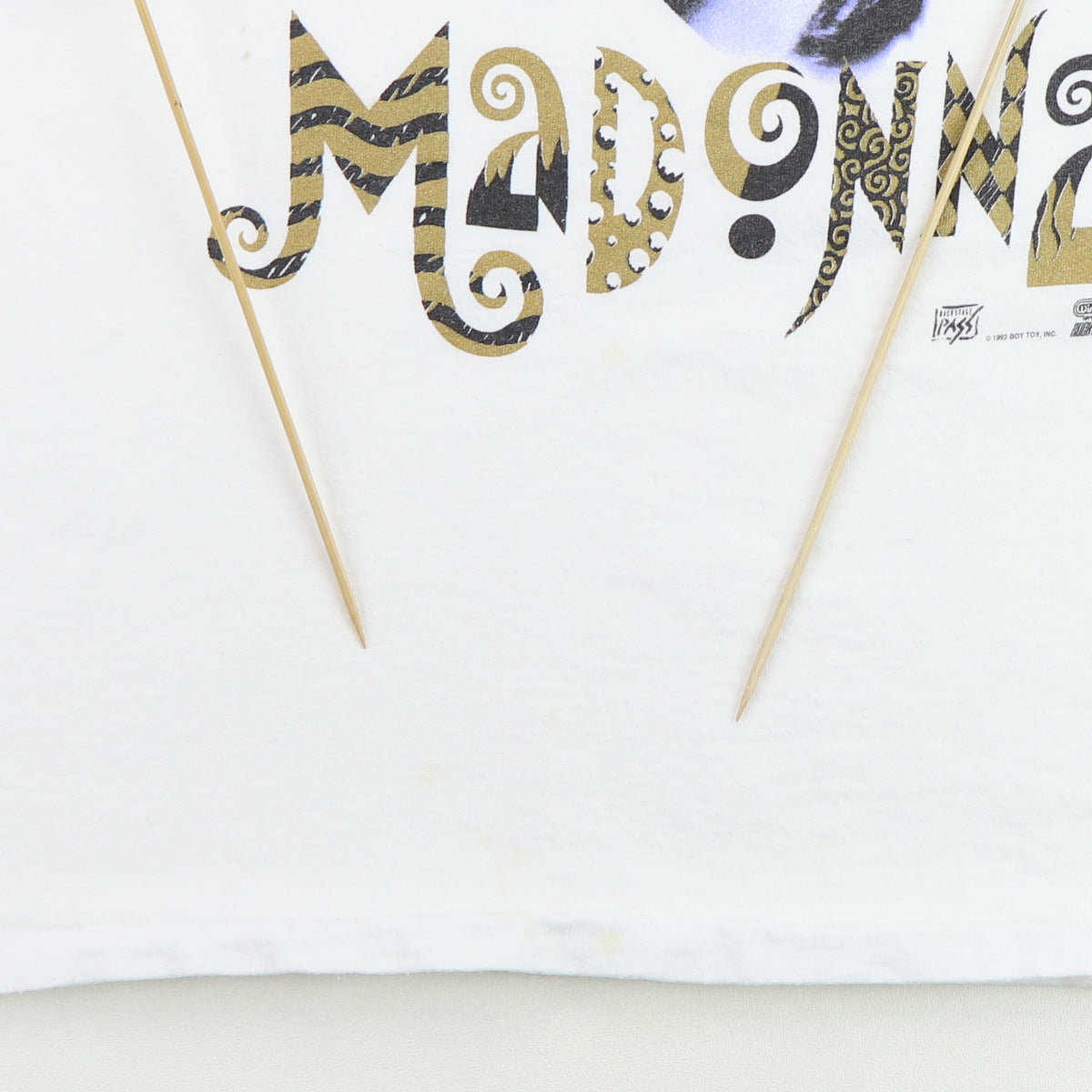 1993 Madonna The Girlie Show Shirt