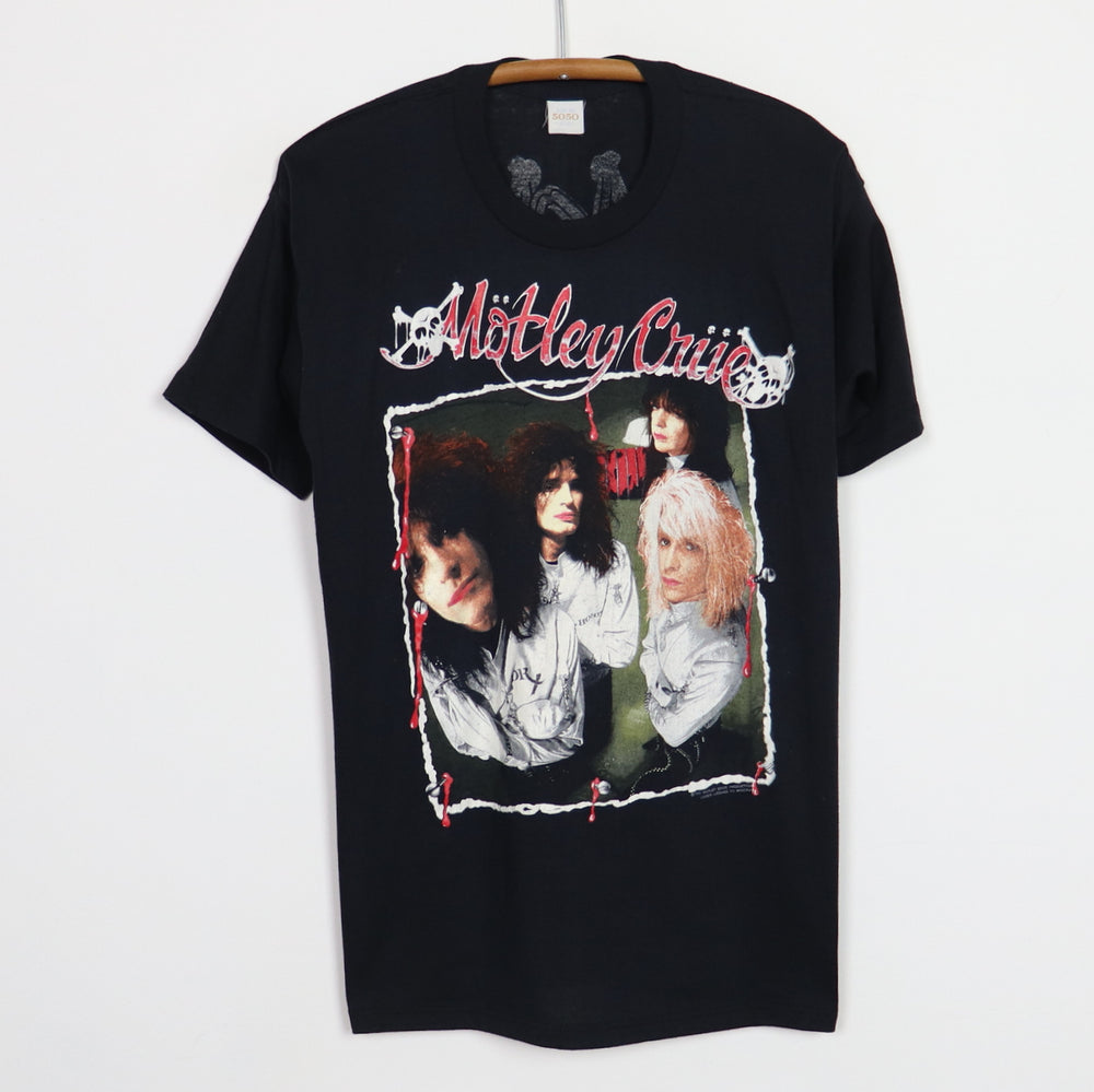 1989 Motley Crue Dr Feelgood Tour Shirt