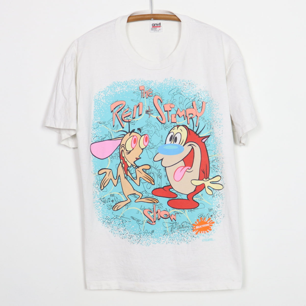1991 Ren & Stimpy Show Nicktoons Shirt – WyCo Vintage