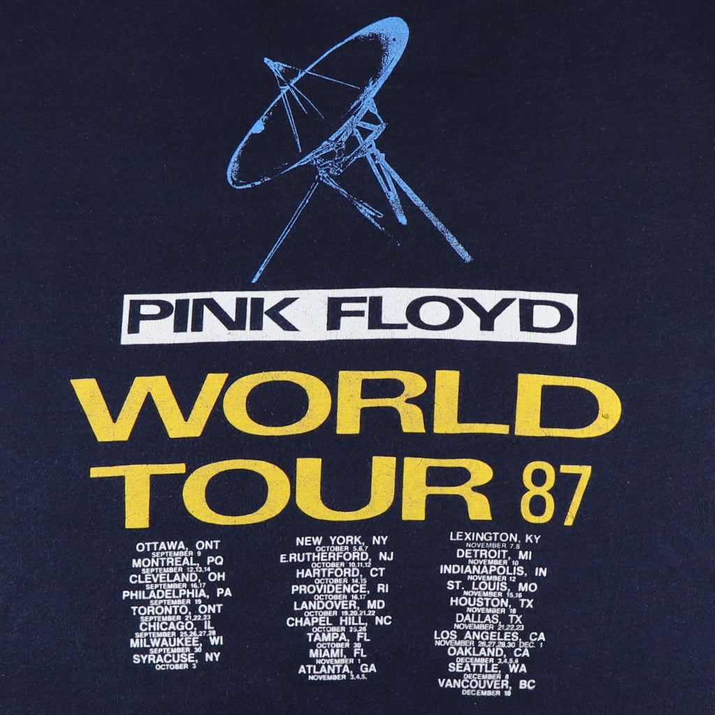 1987 Pink Floyd Momentary Lapse Of Reason Tour Shirt