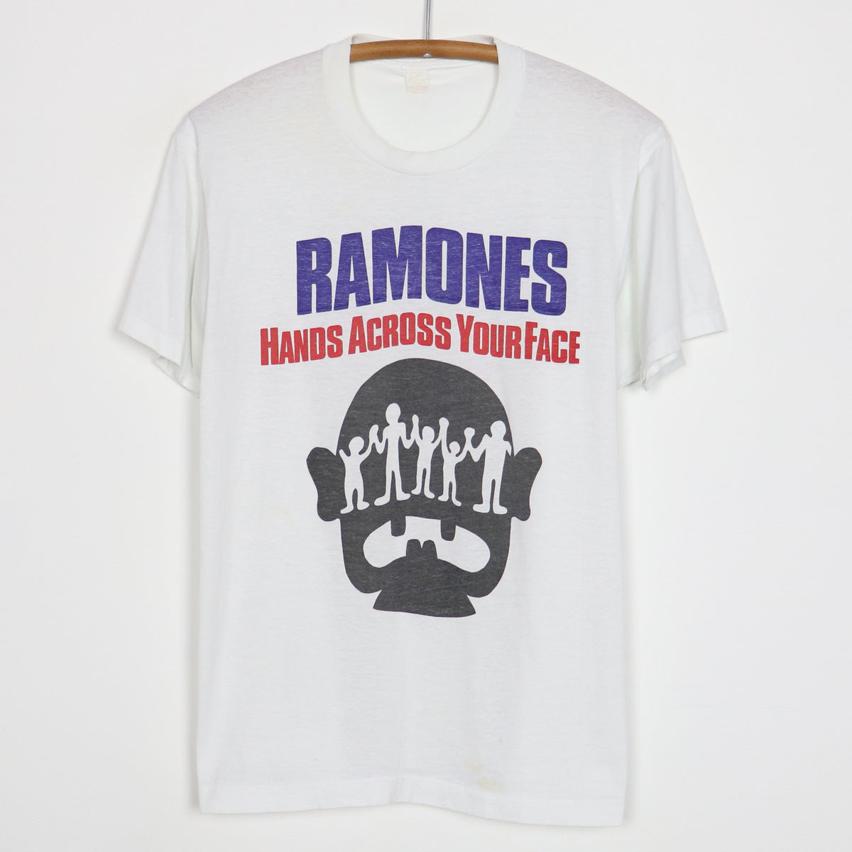 1985 Ramones Hands Across Your Face Shirt | WyCo Vintage
