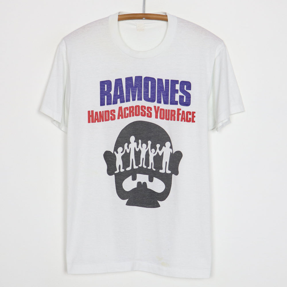1985 Ramones Hands Across Your Face Shirt