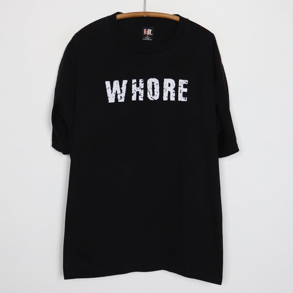 1998 Gravity Kills Whore Art As Prostitution Tour Shirt