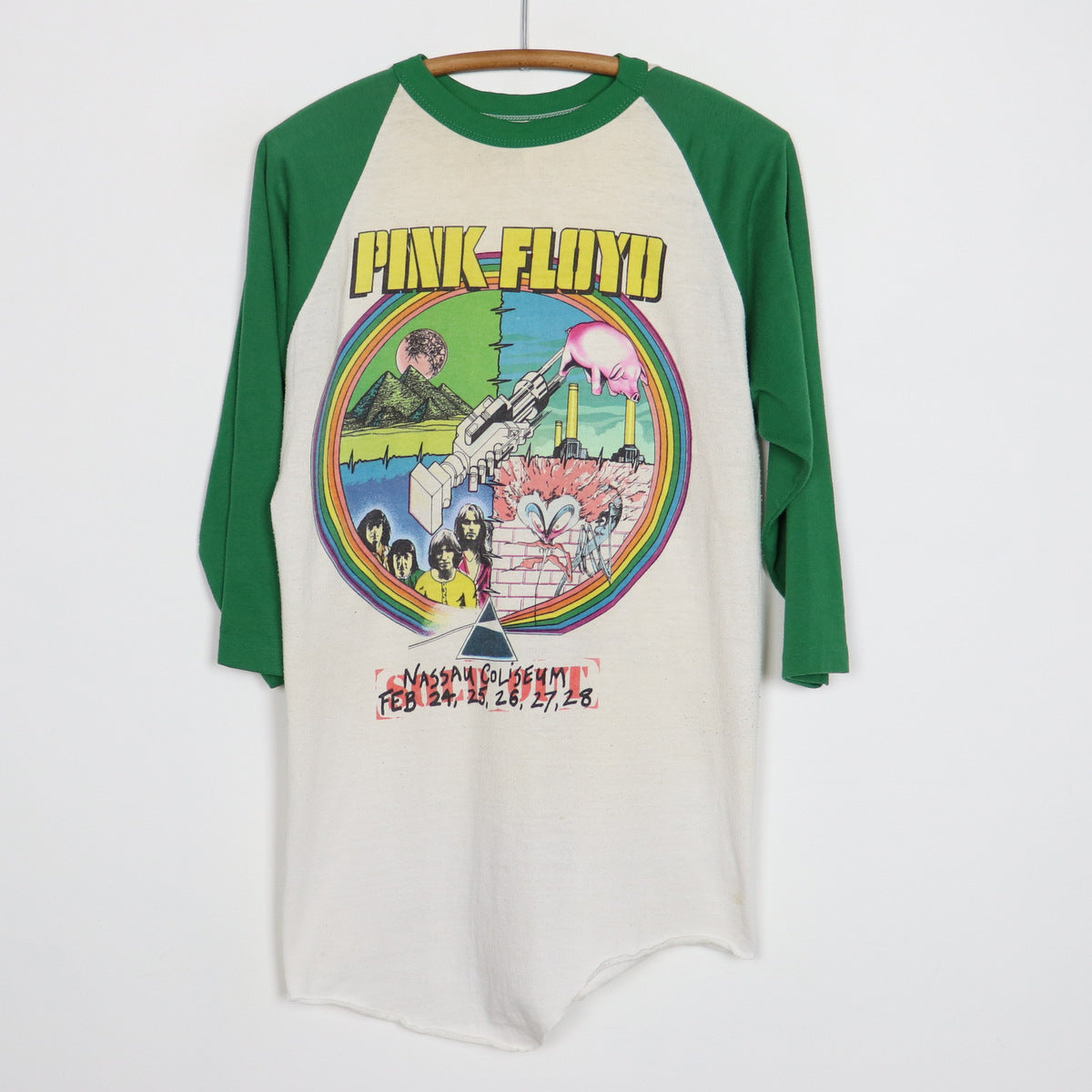 1980 Pink Floyd The Wall Concert Tour Jersey Shirt