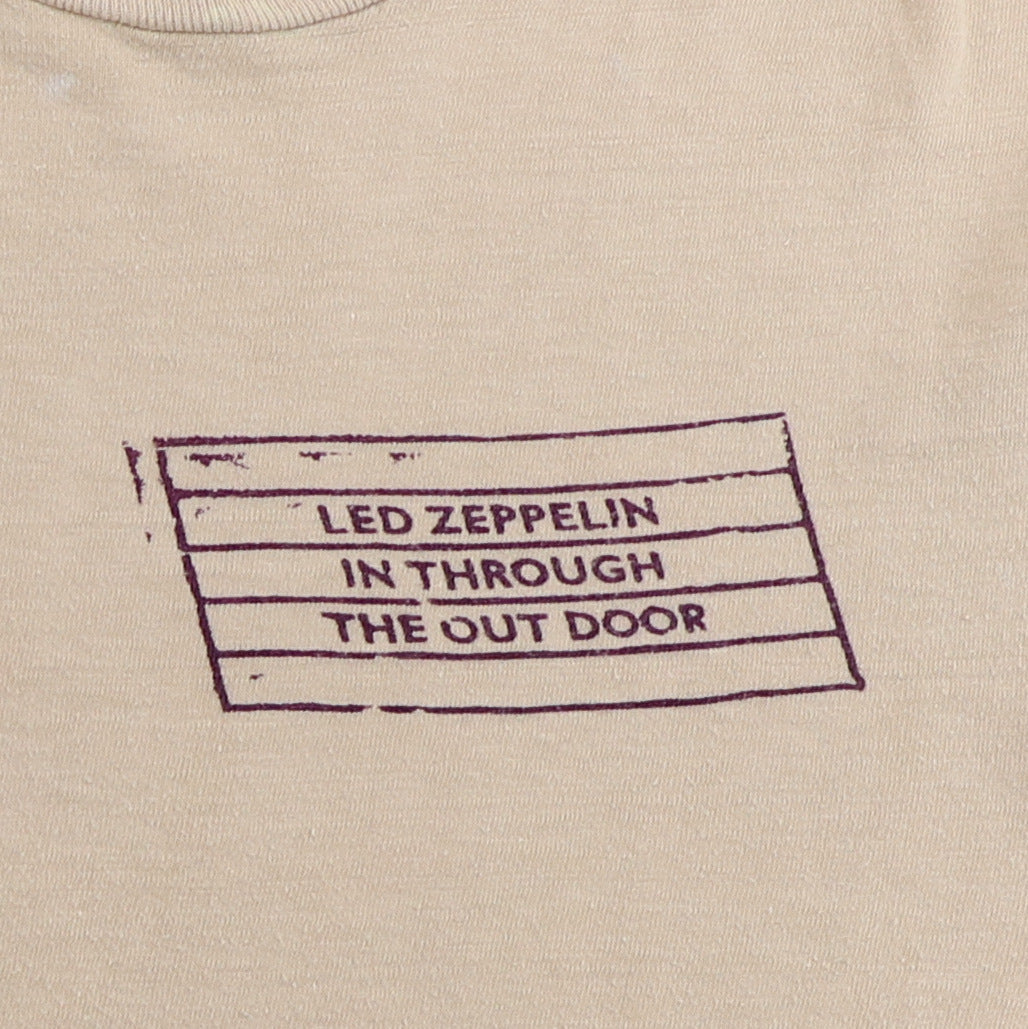 1979 Led Zeppelin In Through The Out Door Shirt