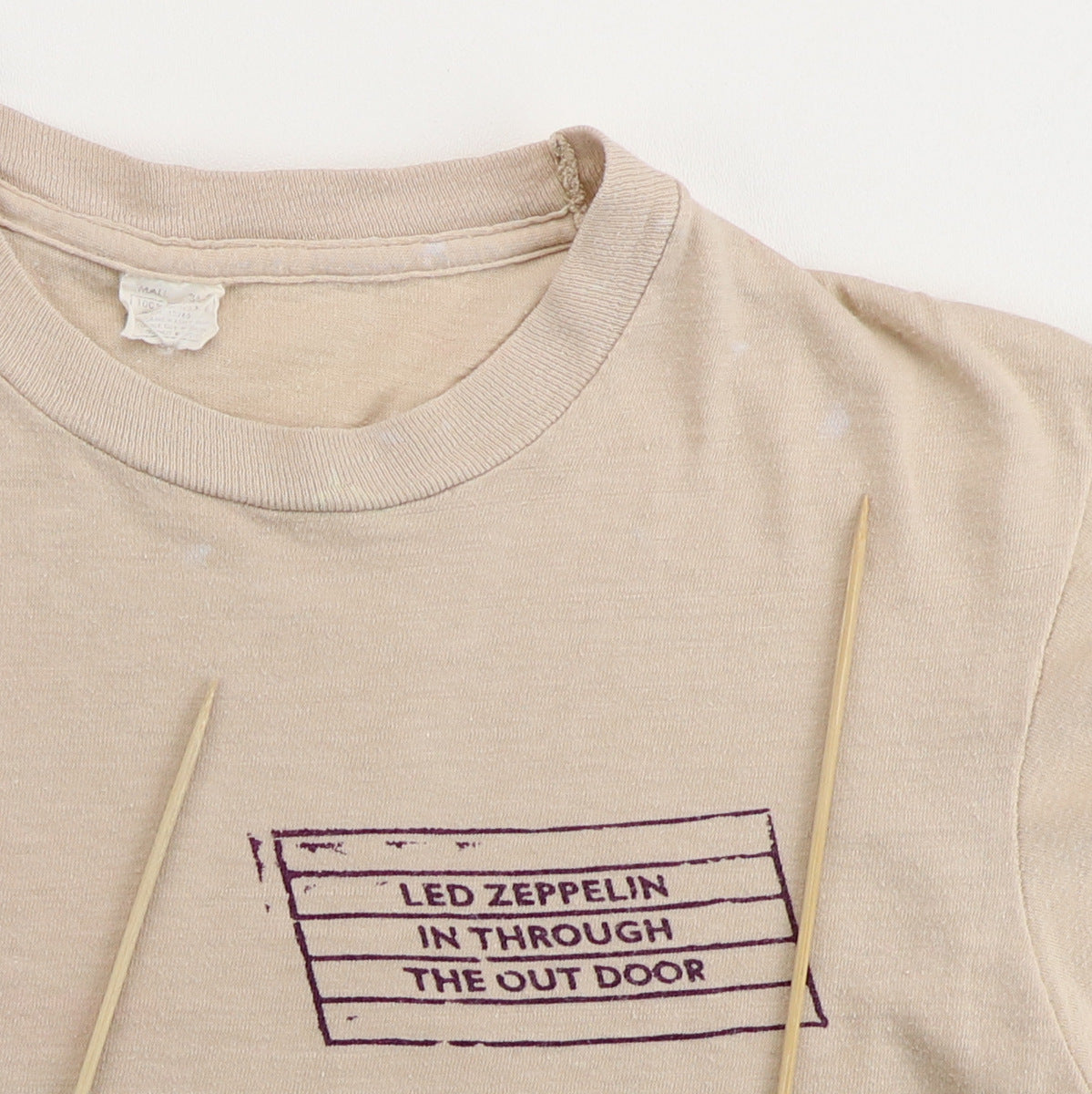 1979 Led Zeppelin In Through The Out Door Shirt