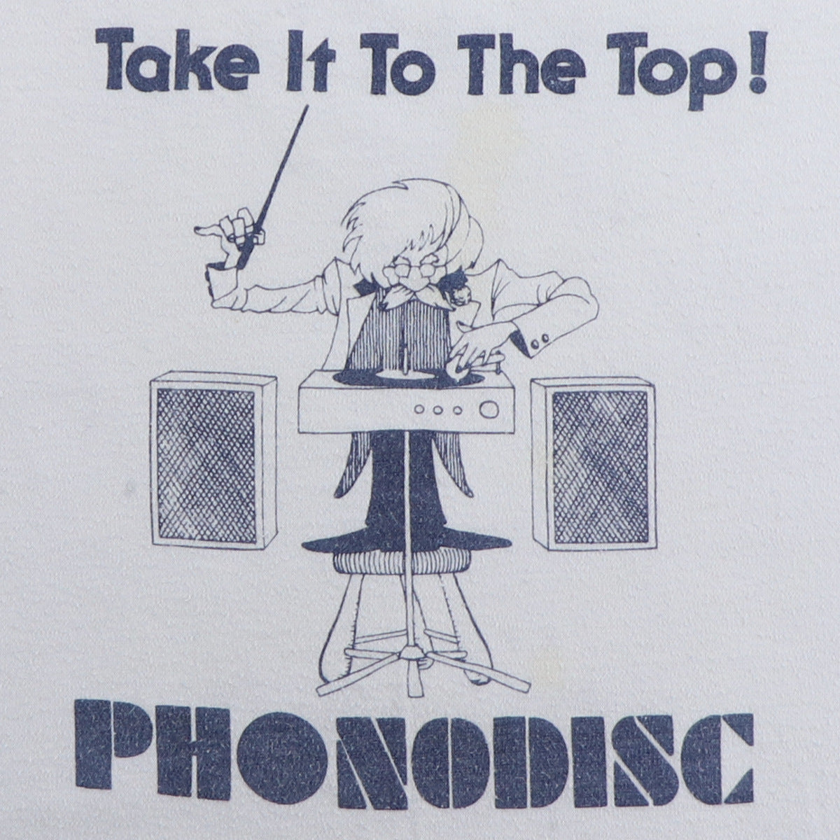 1980s Phonodisc Take It To The Top Jersey Shirt