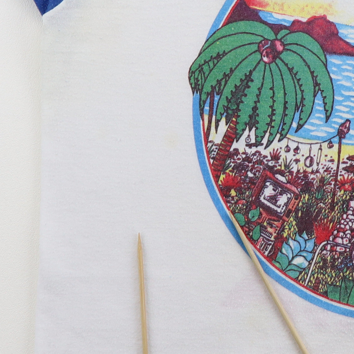 1983 Men At Work Cargo North American Tour Jersey Shirt