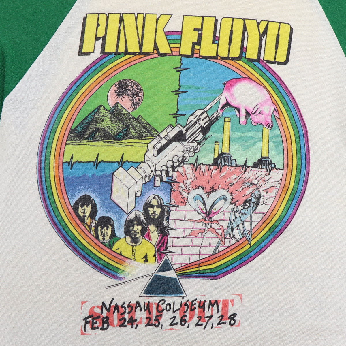 1980 Pink Floyd The Wall Concert Tour Jersey Shirt