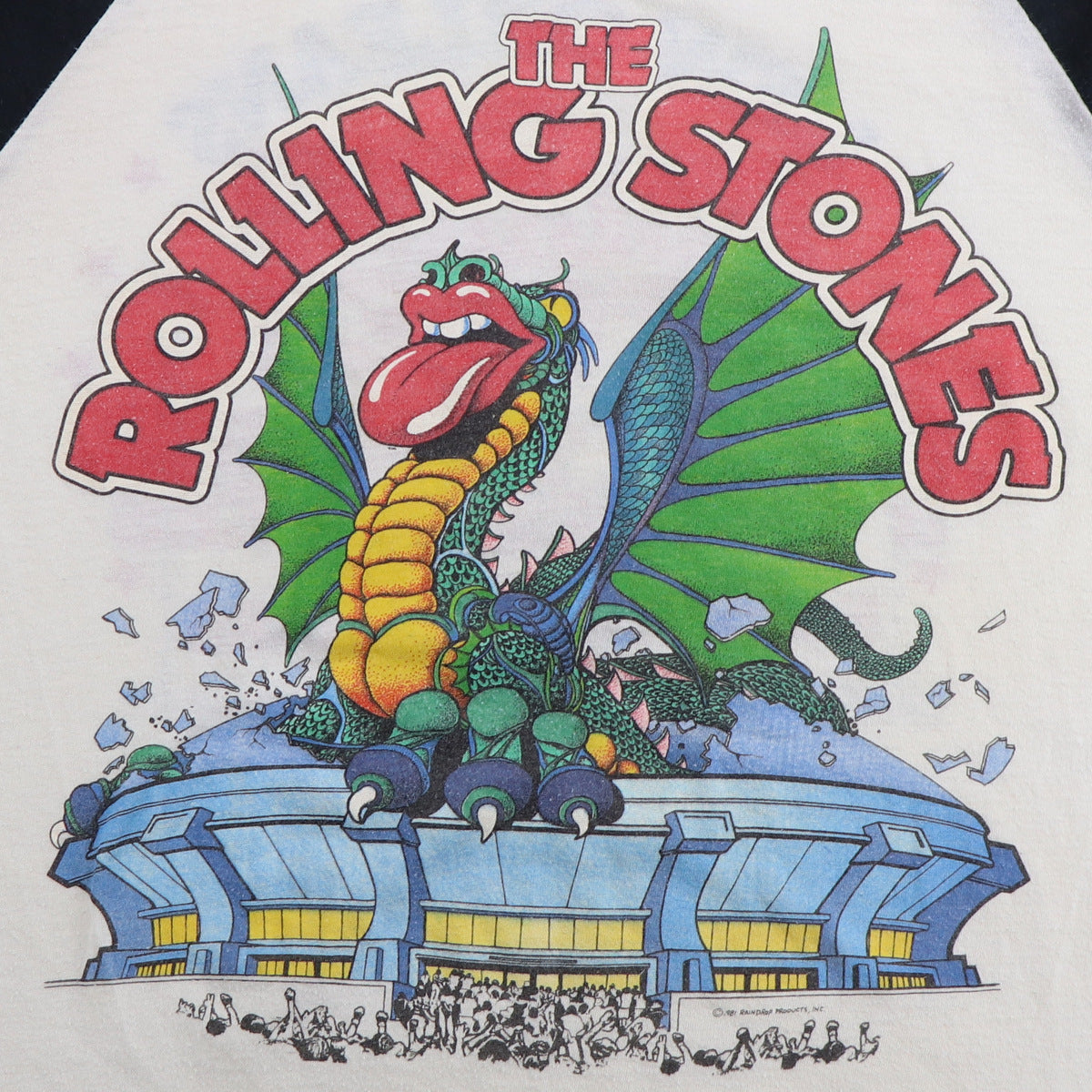 1981 Rolling Stones Concert Jersey Shirt