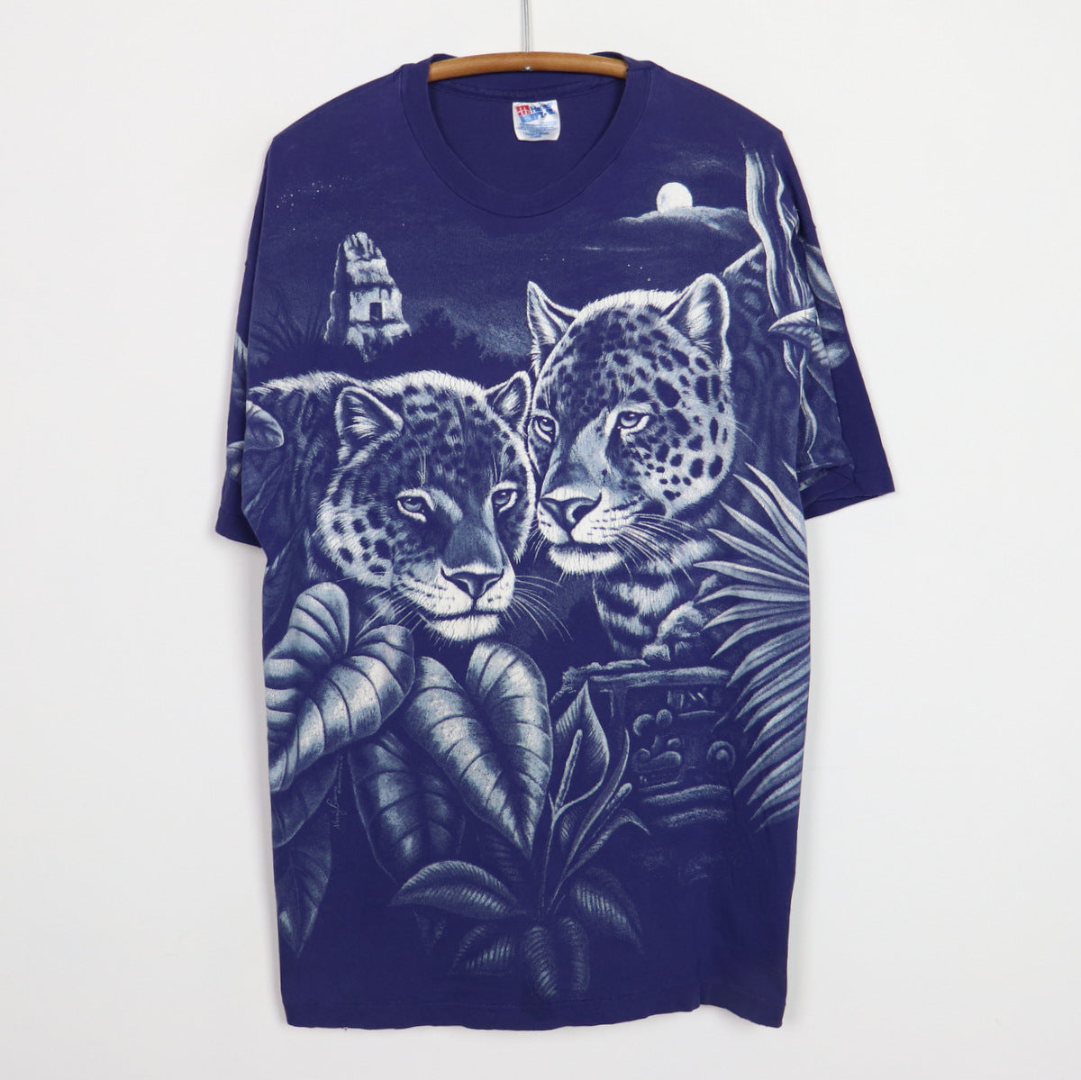 1993 Leopards All Over Print Shirt