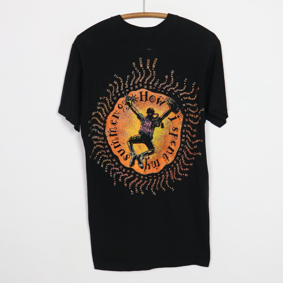 1993 Def Leppard How I Spent My Summer Tour Shirt