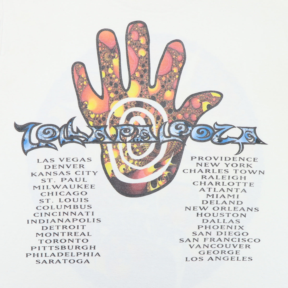 1994 Lollapalooza Tour Shirt