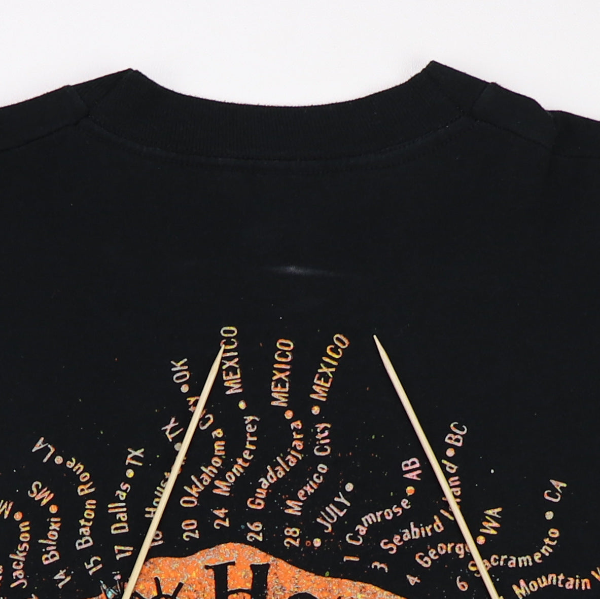 1993 Def Leppard How I Spent My Summer Tour Shirt