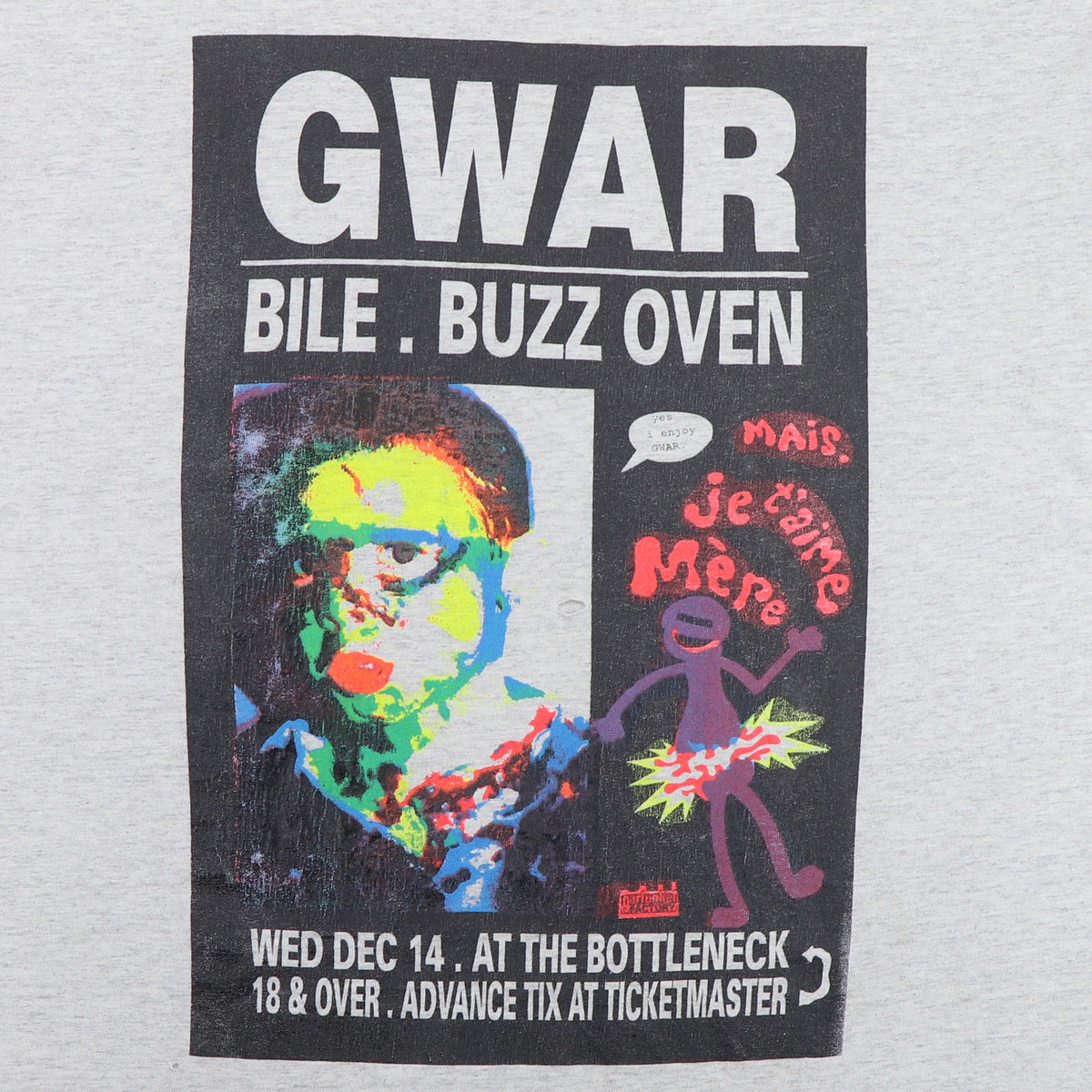 1994 Gwar Concert Shirt
