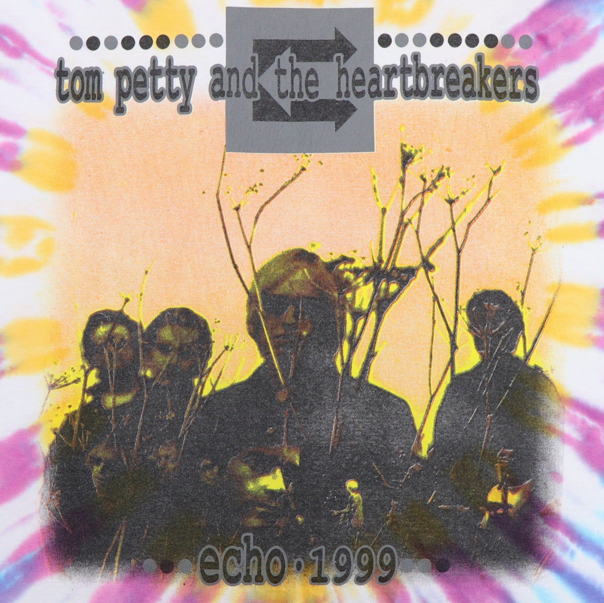 1999 Tom Petty & The Heartbreakers Echo Tie Dye Tour Shirt