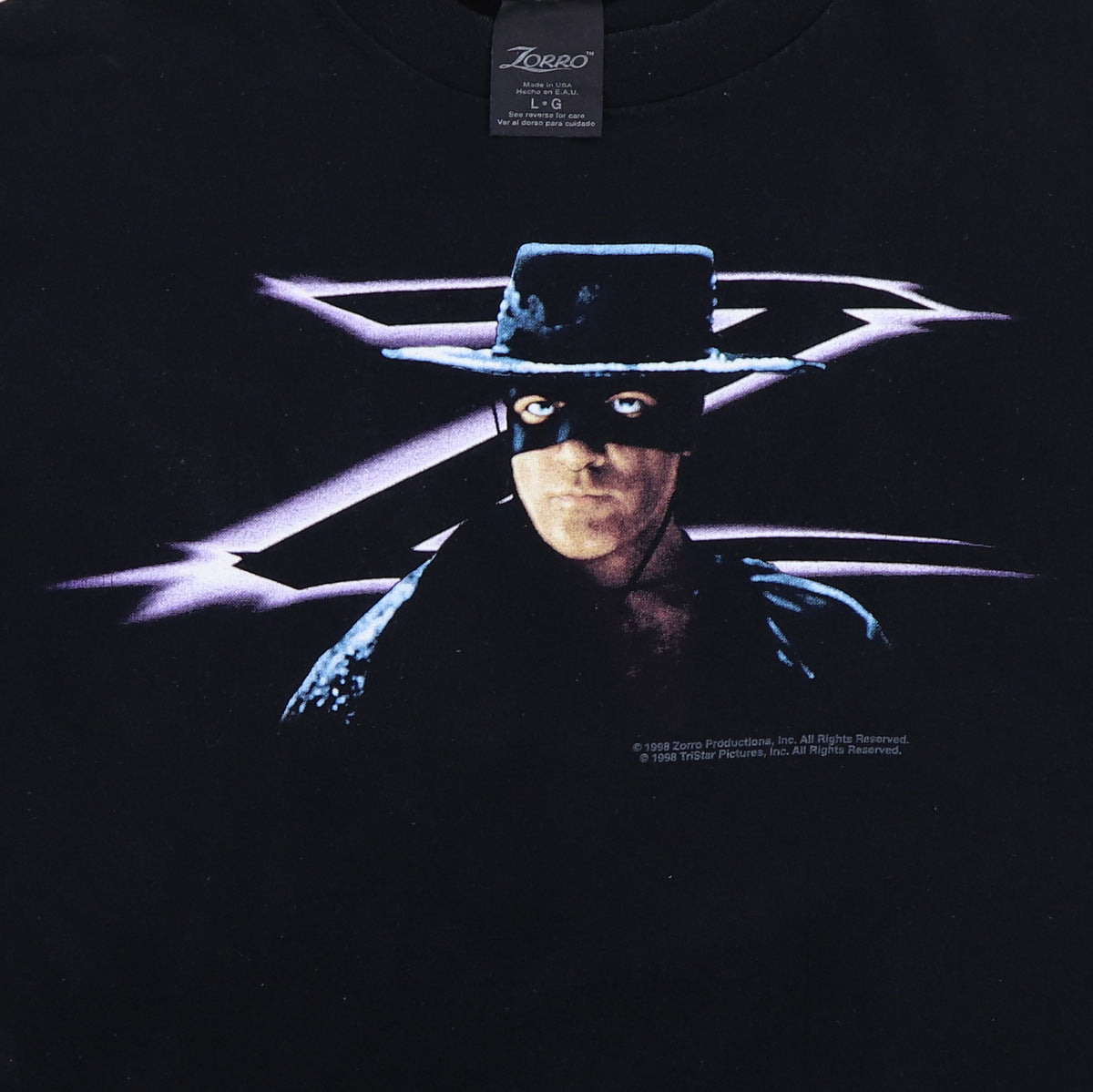 1998 Zorro Movie Shirt