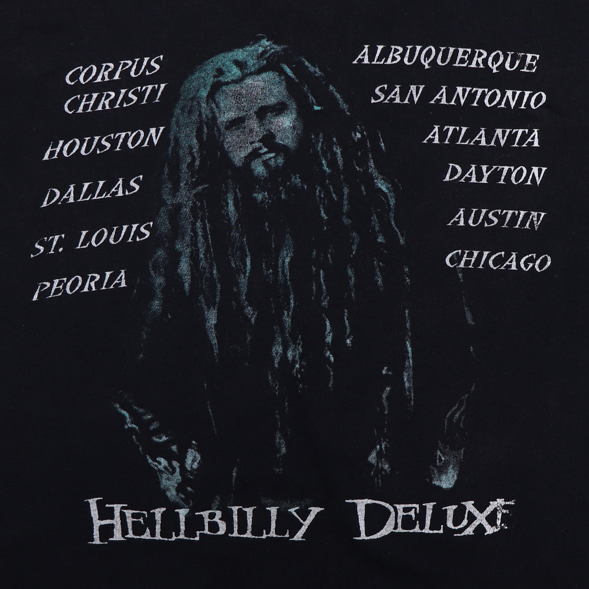 1998 Rob Zombie Hellbilly Deluxe Tour Shirt