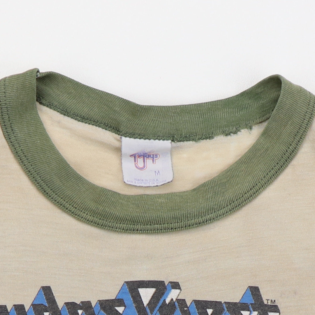 1982 Judas Priest Screaming For Vengeance Camo Sleeve Tour Shirt