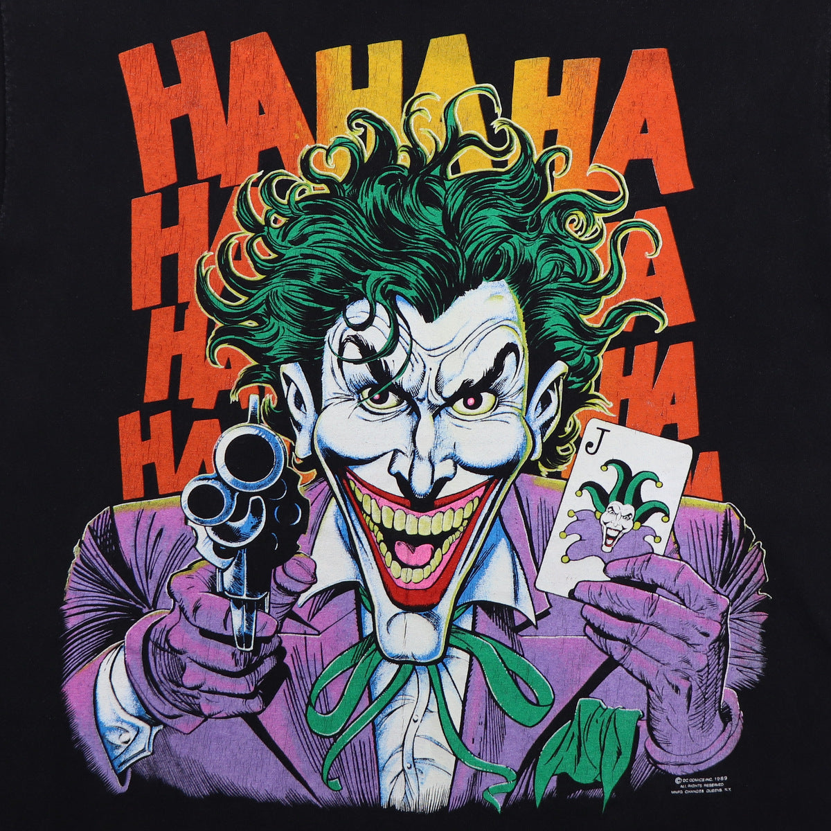 1989 The Joker HaHaHa DC Comics Shirt