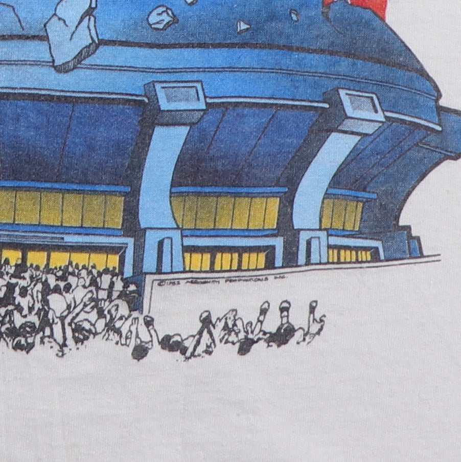 1982 Aerosmith Rock In A Hard Place Jersey Shirt