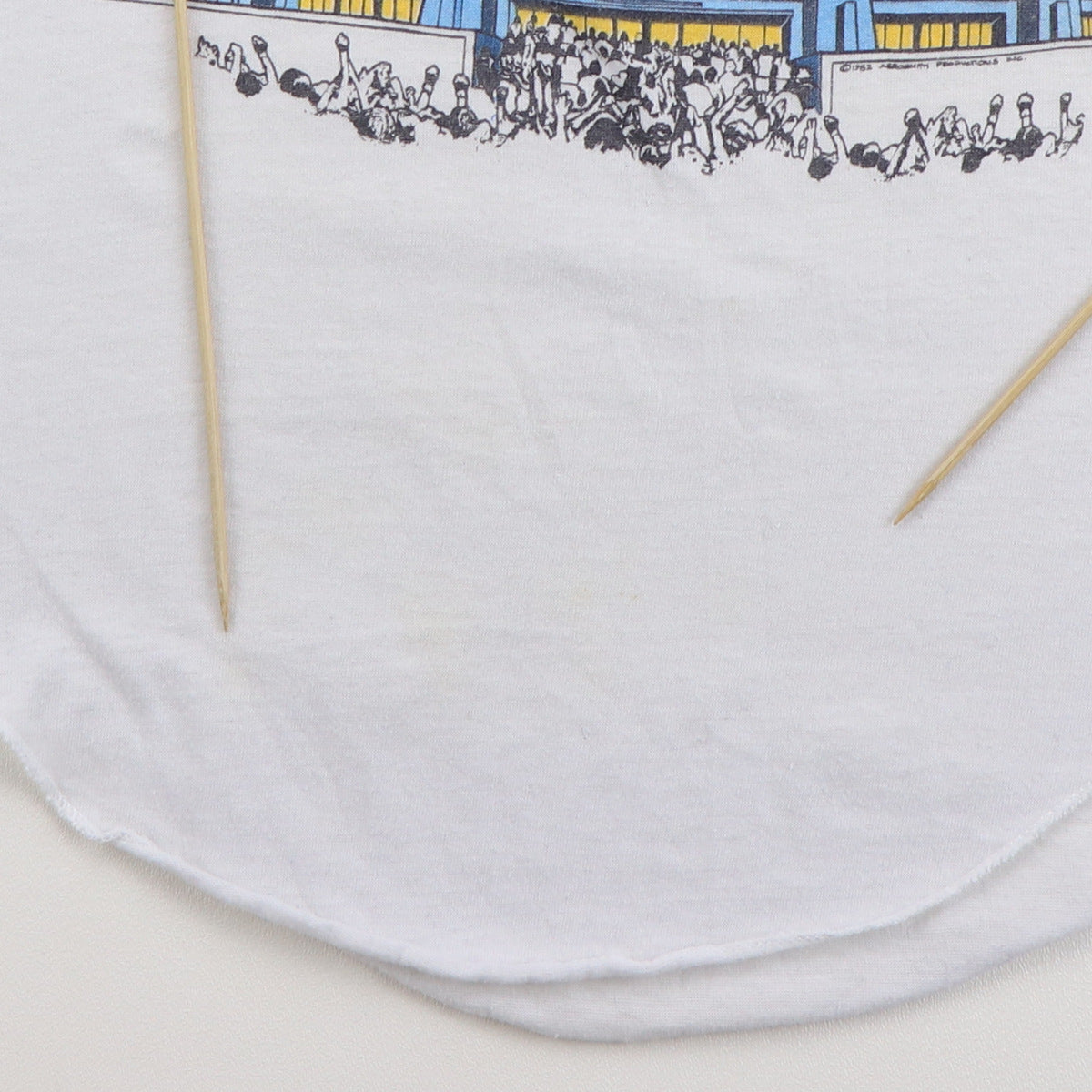 1982 Aerosmith Rock In A Hard Place Jersey Shirt