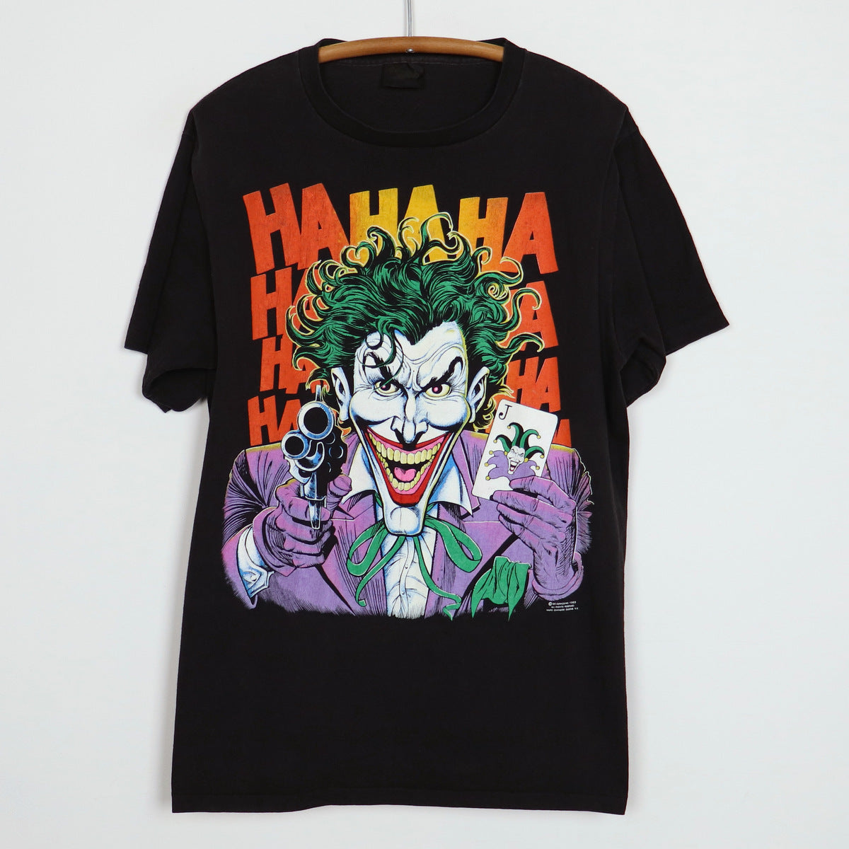 1989 The Joker HaHaHa DC Comics Shirt – WyCo Vintage