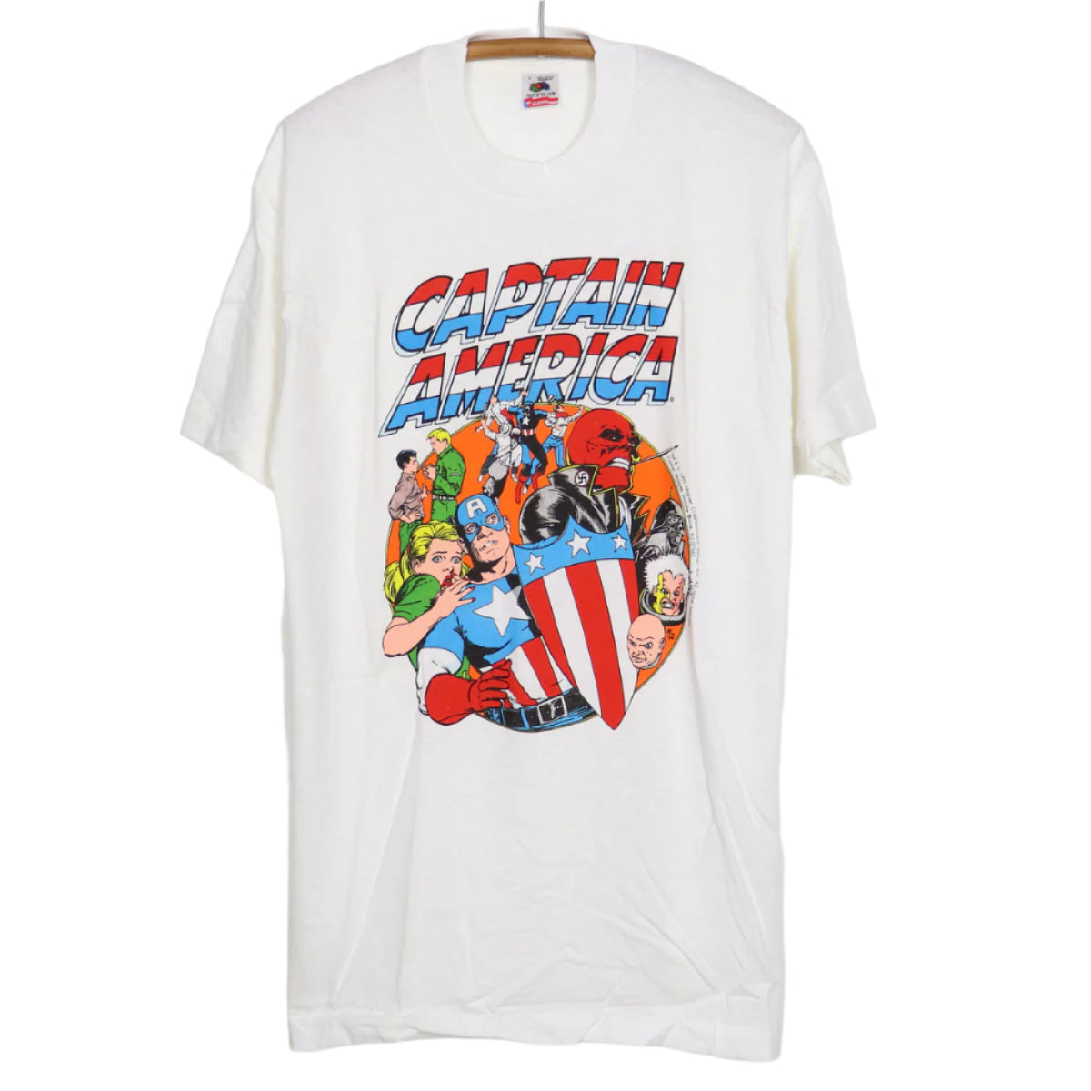 1990 Captain America Marvel Comics Shirt