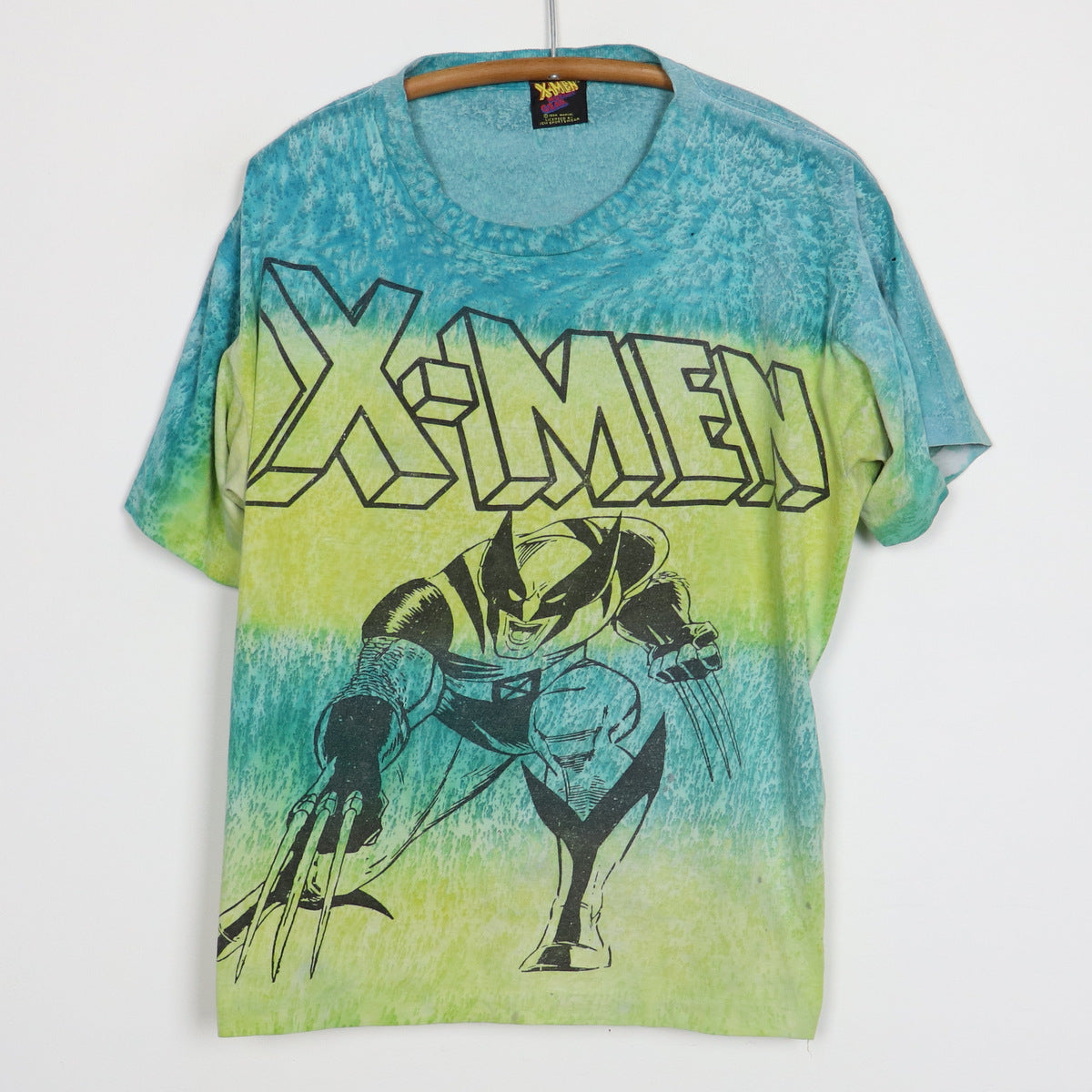 1994 Wolverine X-Men Marvel Comics Tie Dye Shirt – WyCo Vintage