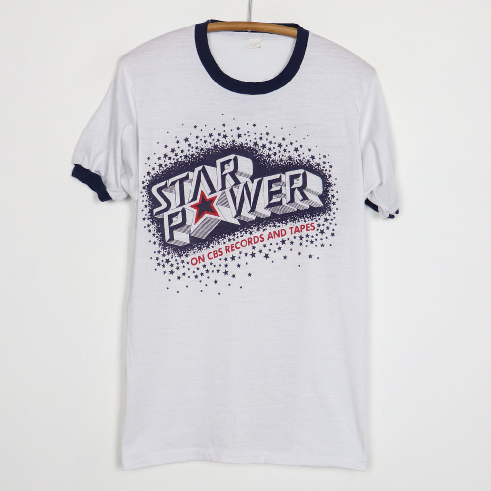 1970s CBS Records Star Power Shirt