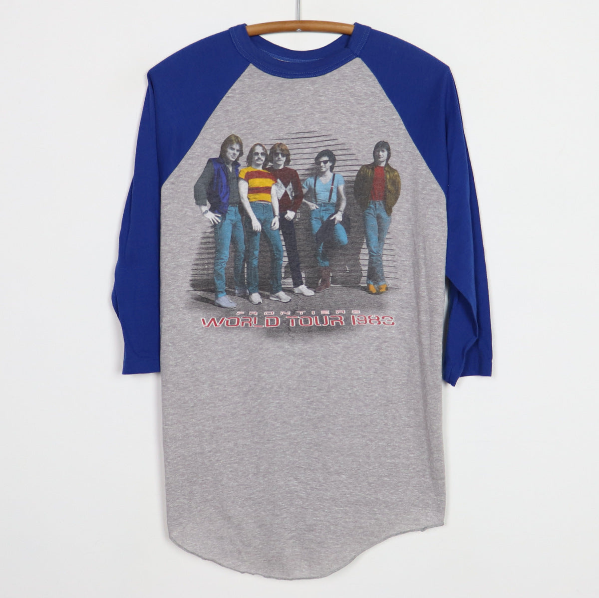 1983 Journey Frontiers World Tour Jersey Shirt