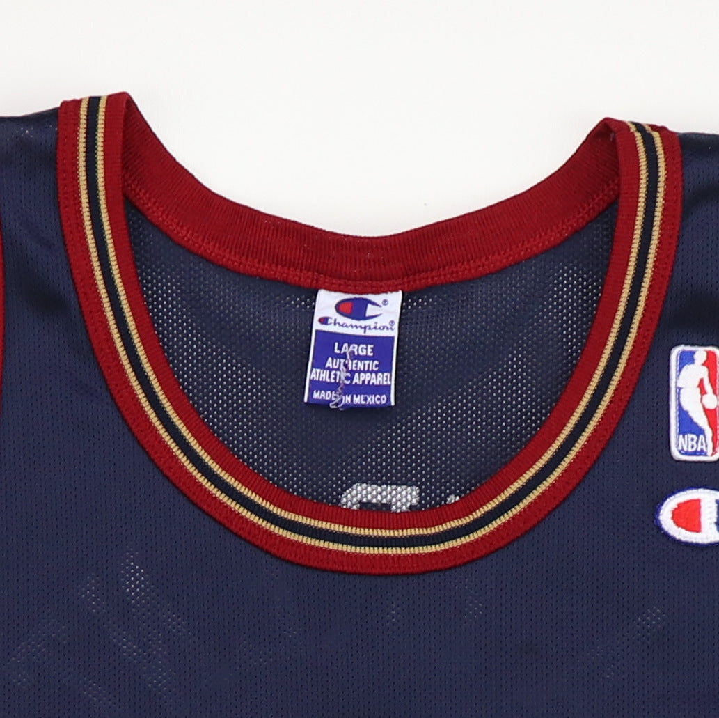 1990s Raef La Frentz Denver Nuggets Basketball Jersey