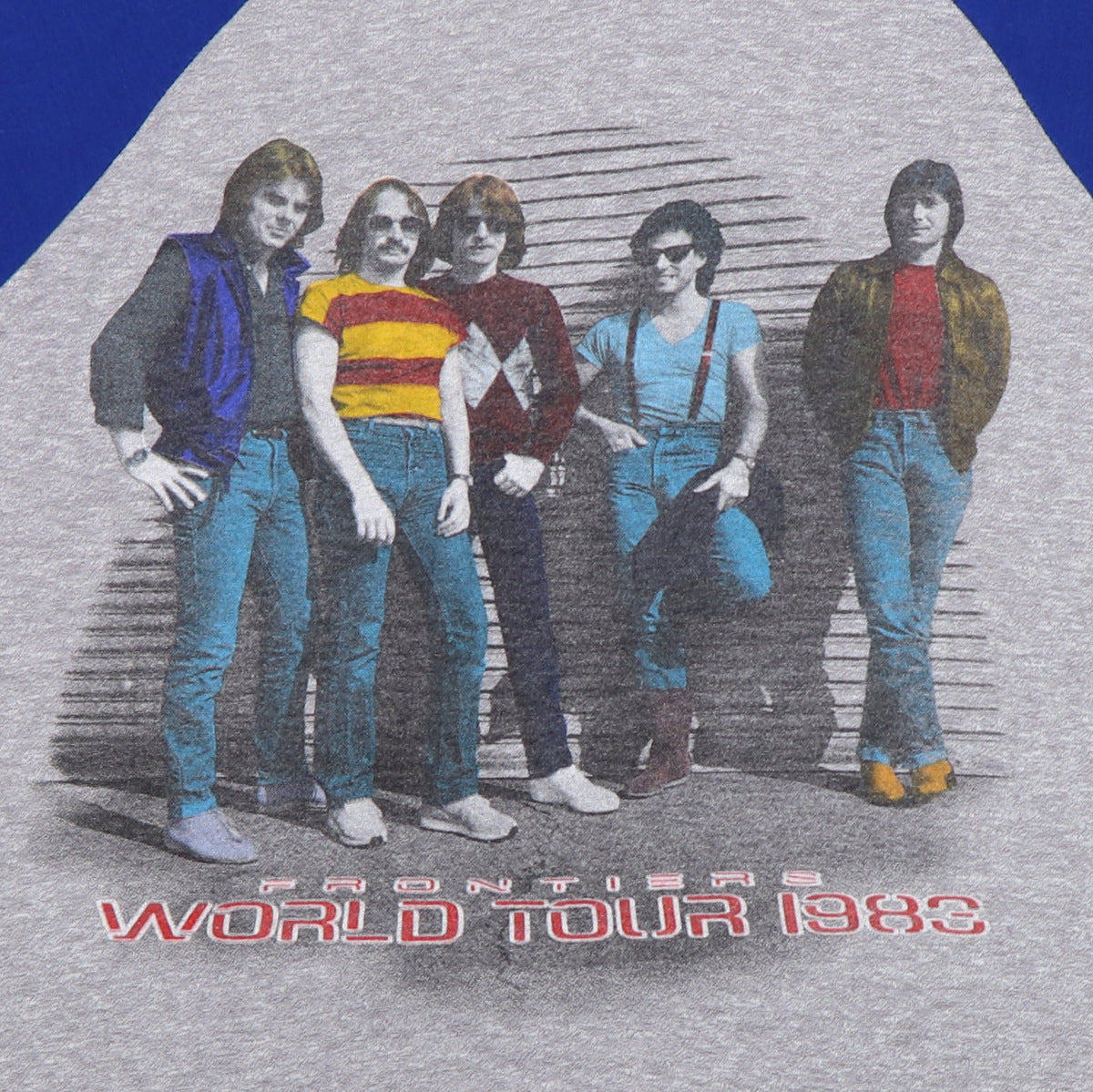 1983 Journey Frontiers World Tour Jersey Shirt