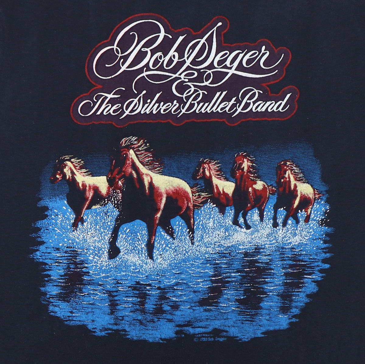 1980 Bob Seger & The Silver Bullet Band Against The Wind Shirt