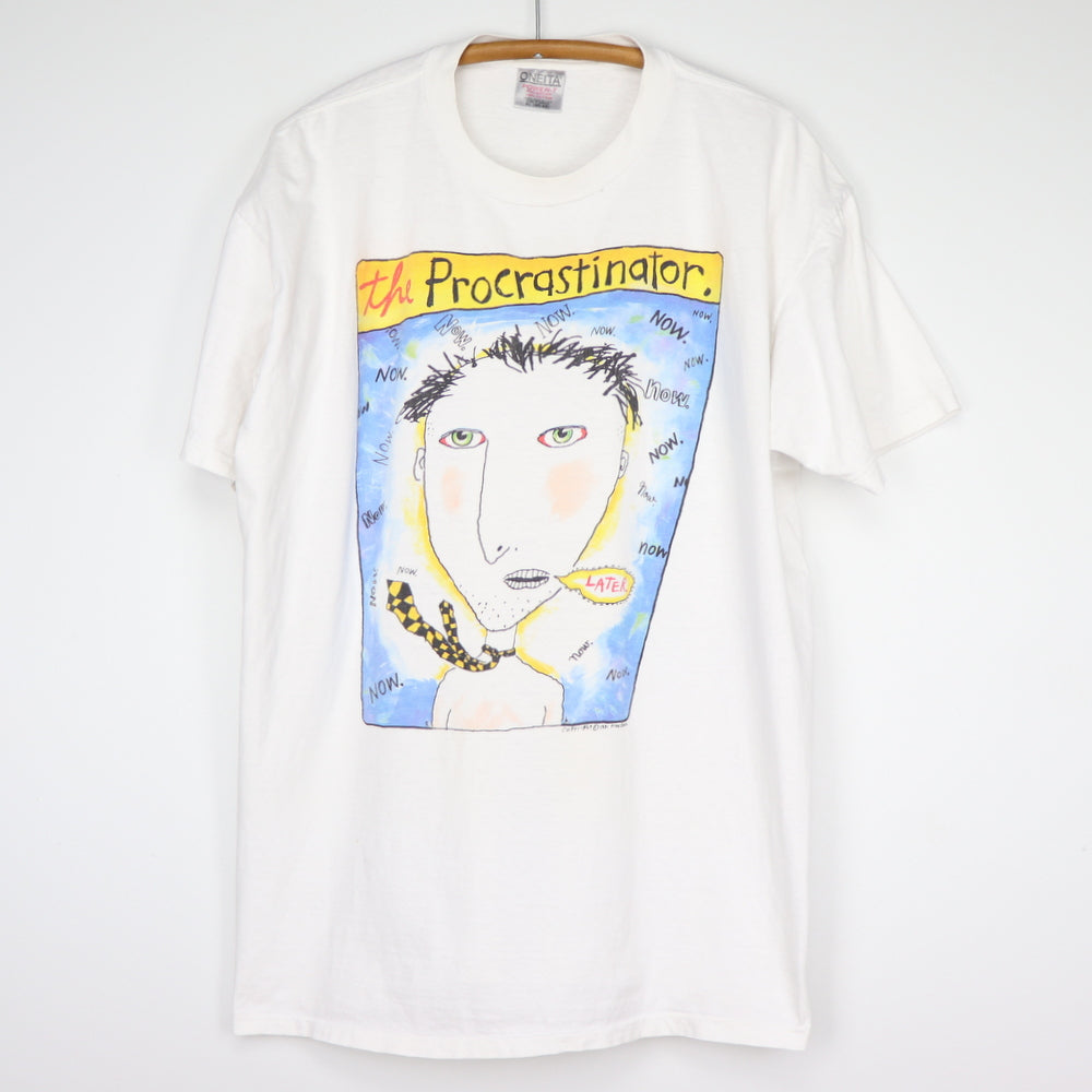 Original vintage 1991 The Procrastinator Fred Babb Shirt | WyCo  