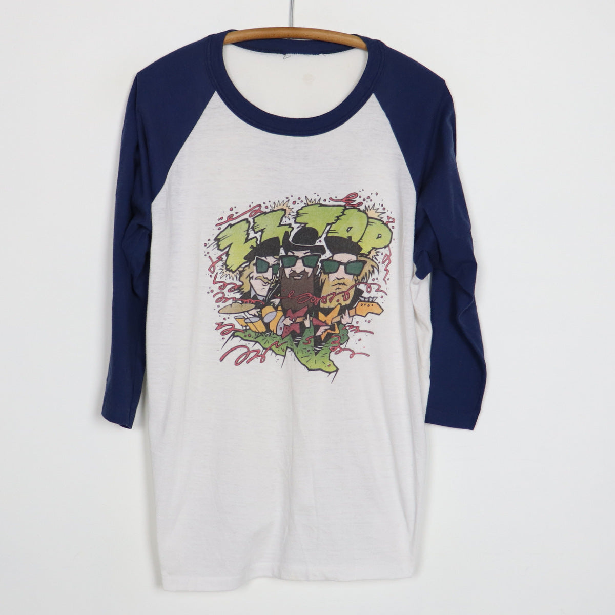 1981 ZZ Top El Loco Tour Jersey Shirt | WyCo Vintage