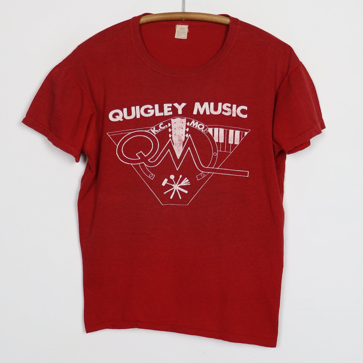 1980s Quigley Music Kansas City Missouri Shirt