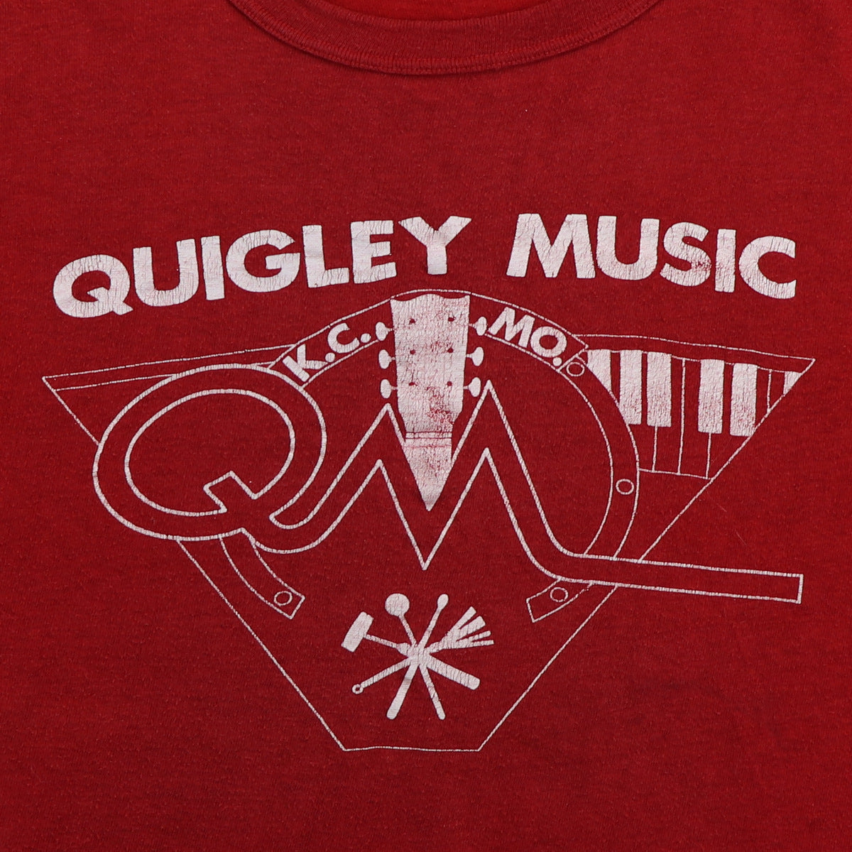1980s Quigley Music Kansas City Missouri Shirt
