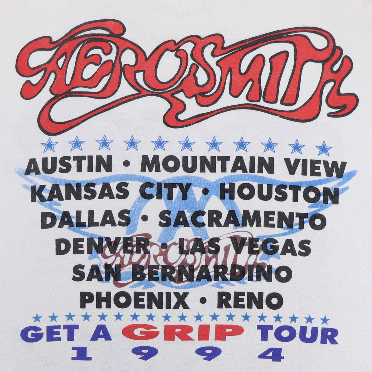 1994 Aerosmith Get A Grip Tour Shirt